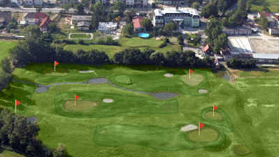 GC Elan Bratislava - Cierna Voda: Aerial view