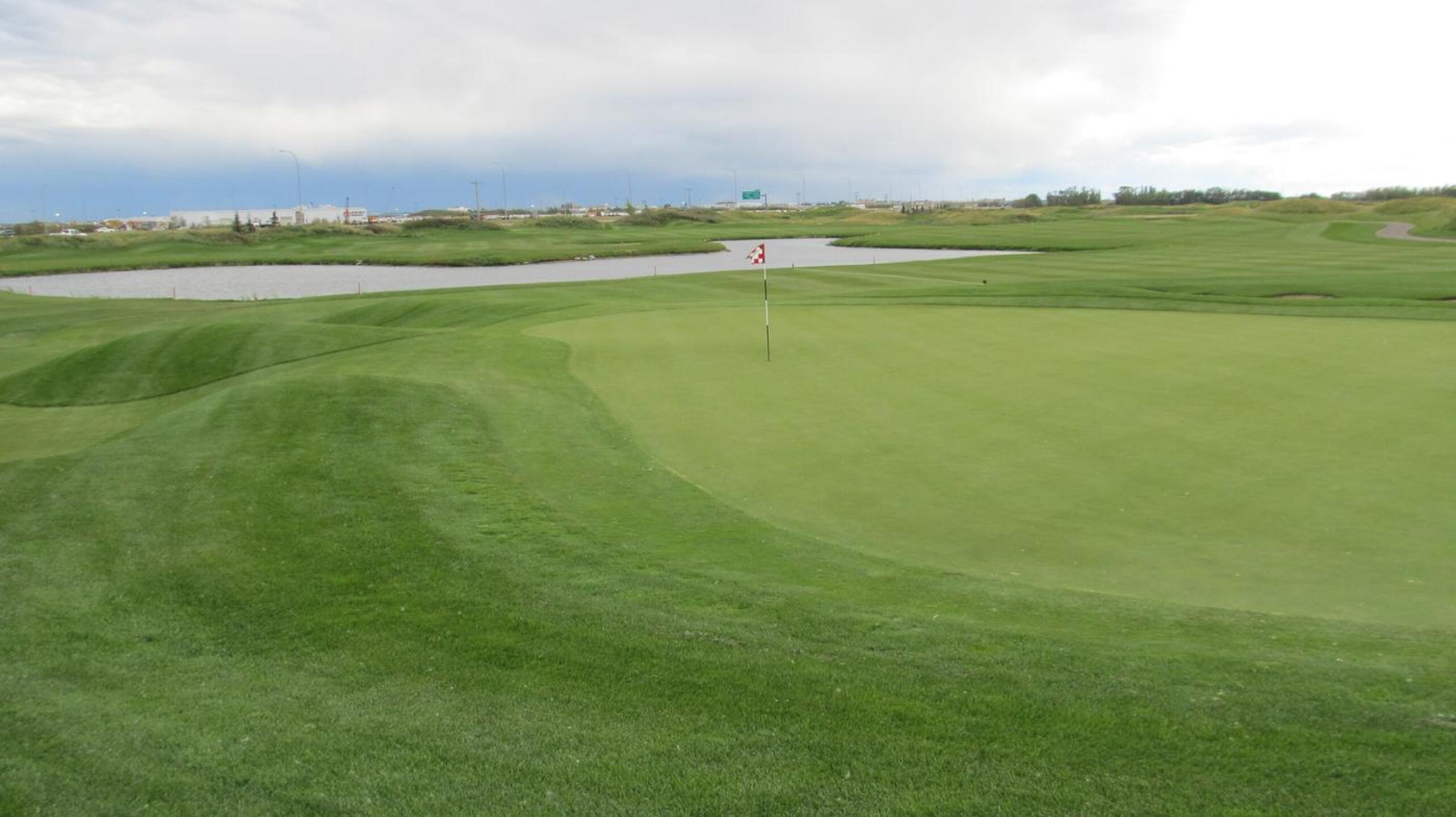 RedTail Landing GC, Hole 13, Par 4, 381 yds (Photo submitted by DYakimec on 03/19/2016)