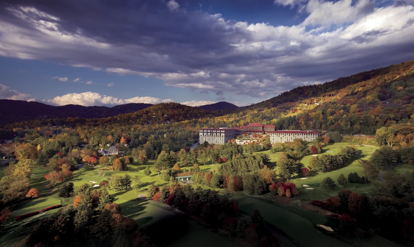 Omni Grove Park Inn - fall colors 