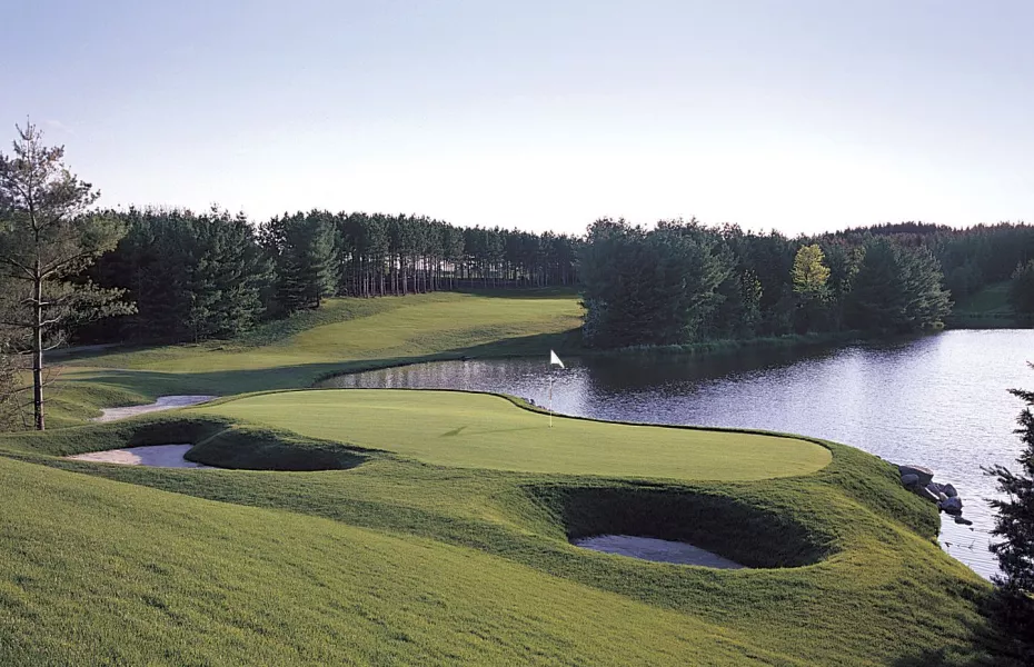 Woodington Lake GC - Legend: #18