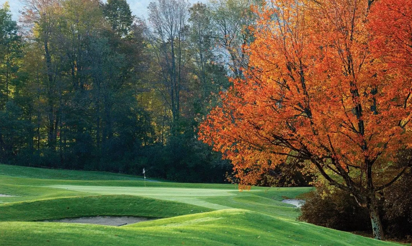 Golf Club at Equinox - 3rd hole