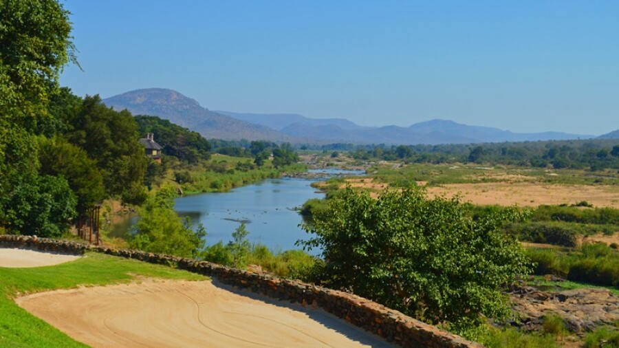Leopard Creek C.C. golf course - 13th hole