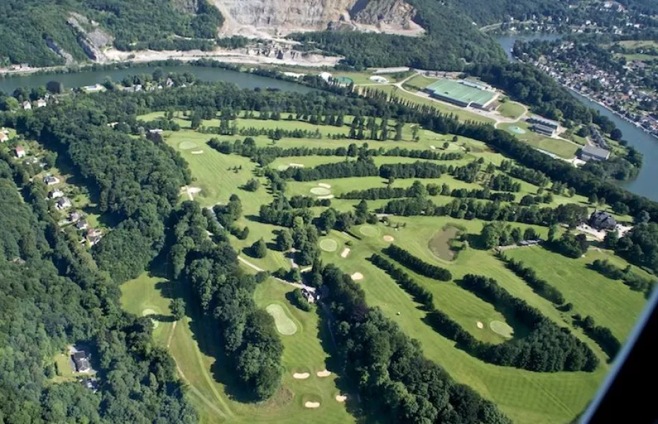 Golf De Rougemont: Aerial view