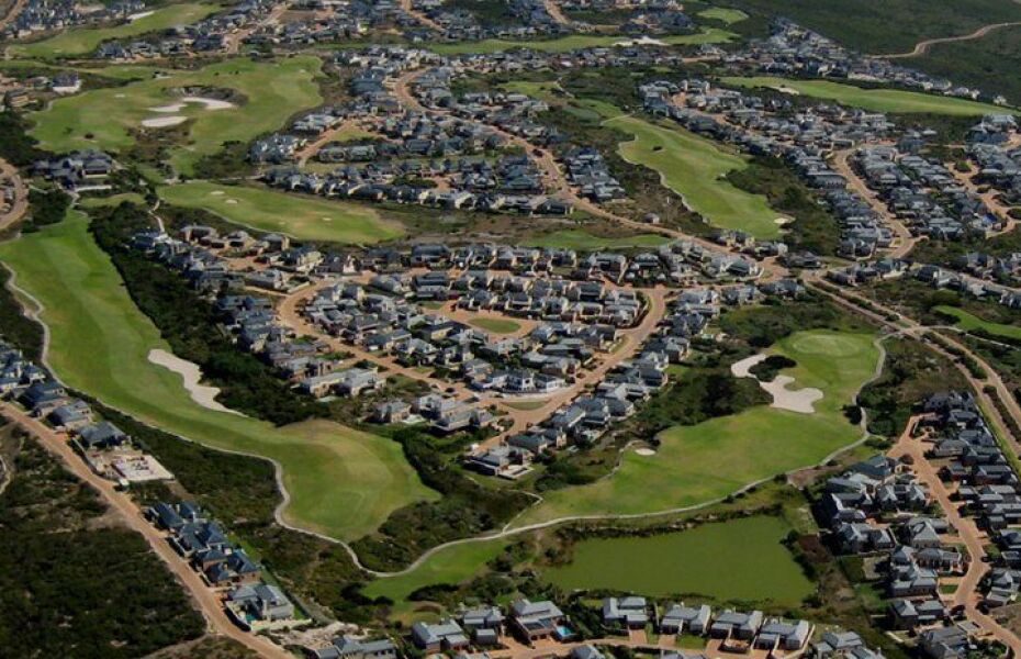Atlantic Beach Golf Club in Melkbosstrand, Cape Town, South Africa
