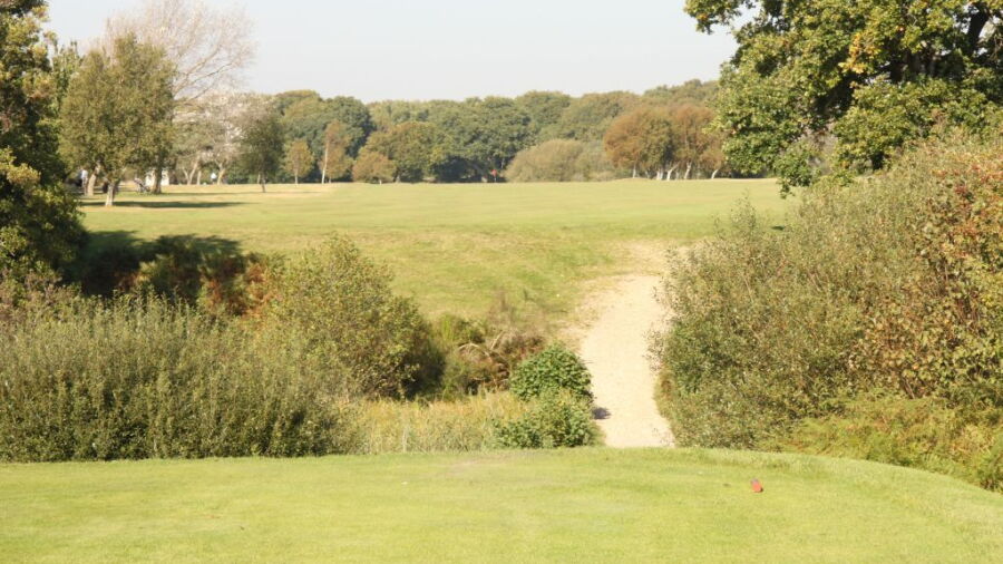 12th tee at Lee-on-the-Solent Golf Club