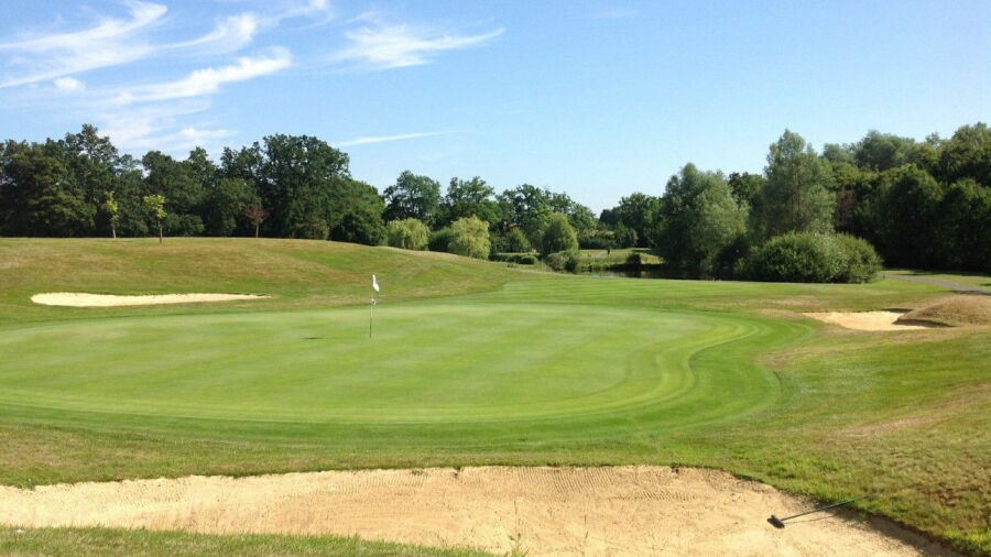 18th green at Chobham