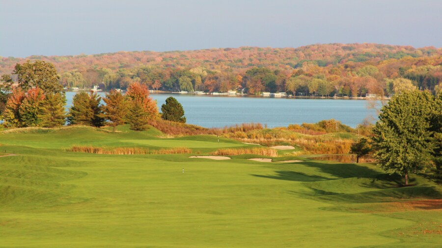 Gary Player course at Geneva National - hole 16