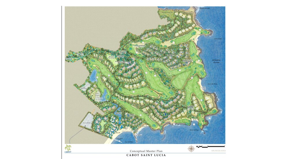 Plan for Cabot St. Lucia