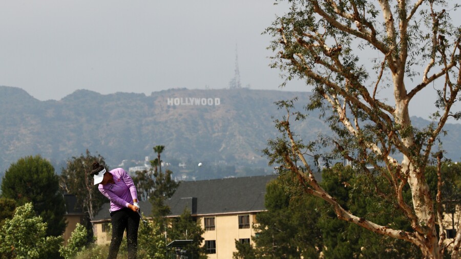 Hollywood Sign at Wilshire