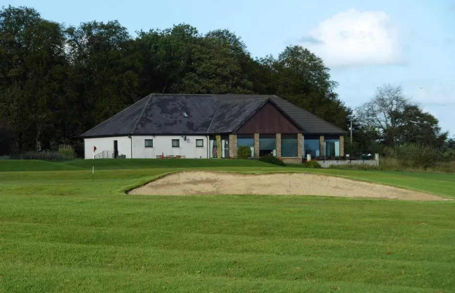 Langlands clubhouse and #18