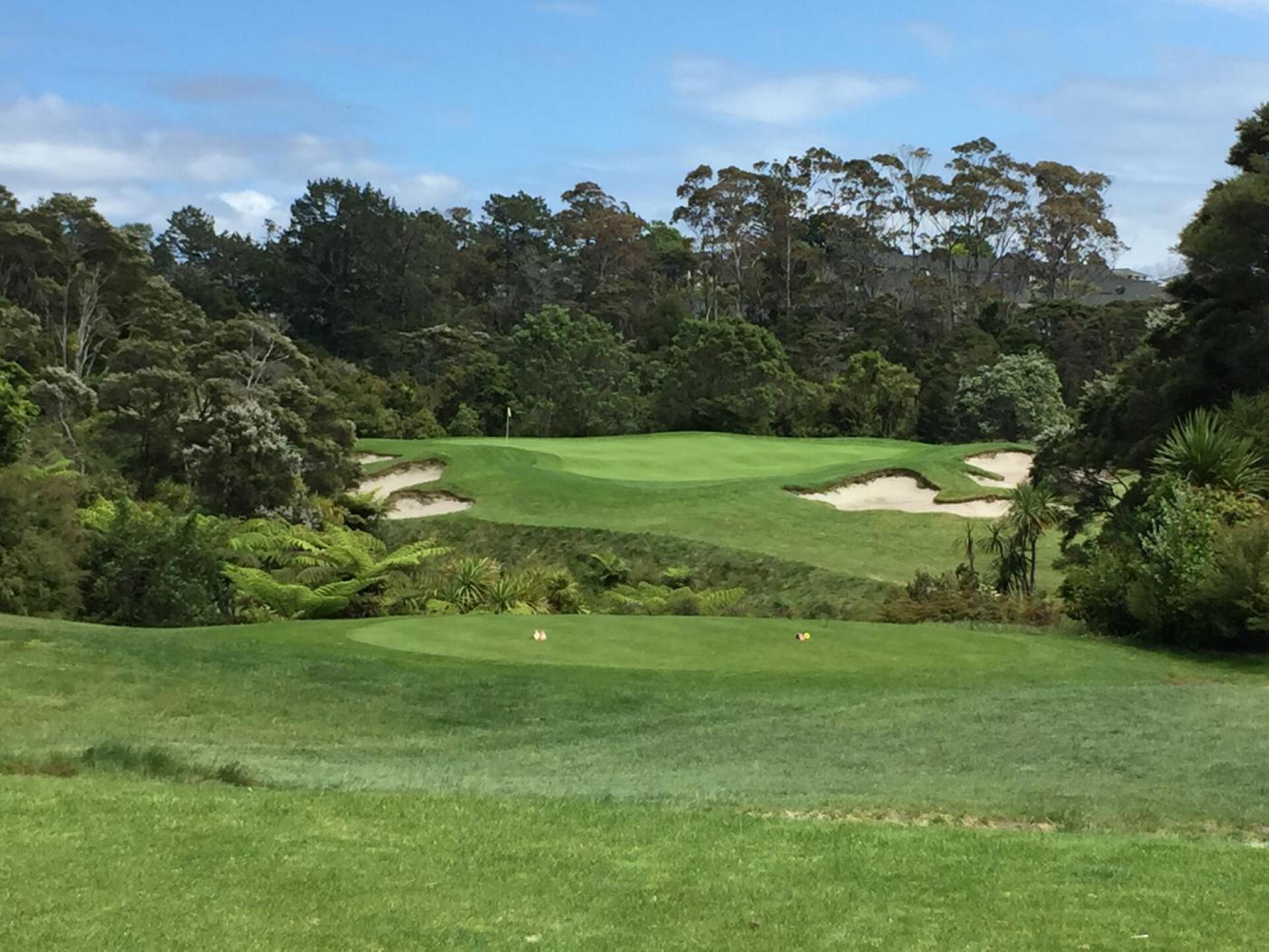 14th hole - a classic MacKenzie green (Photo submitted by GolfGuy7745 on 12/08/2015)