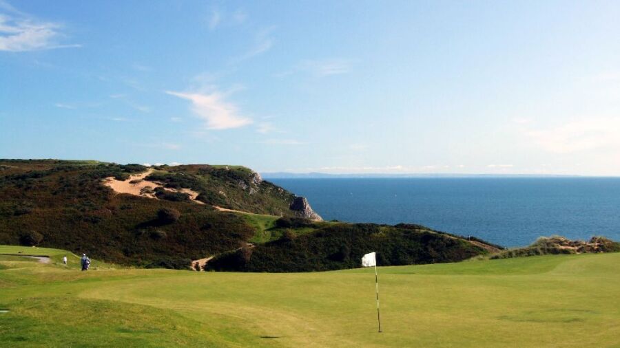 Pennard GC - 16th hole