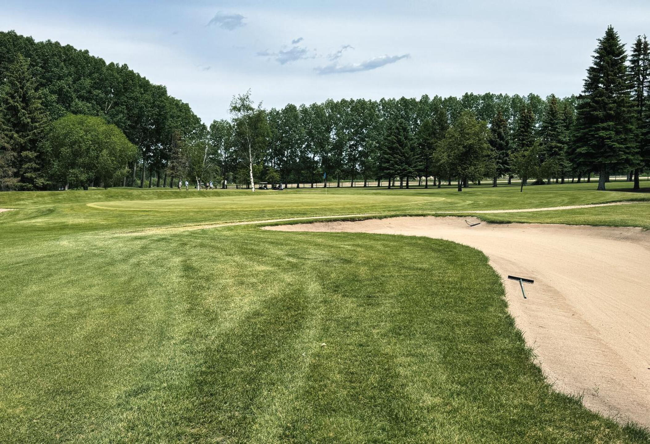 Silver Creek GC, (South) Hole 8, Par 4, 420 yds, 55 yds out (Photo submitted by DYakimec on 07/14/2026)