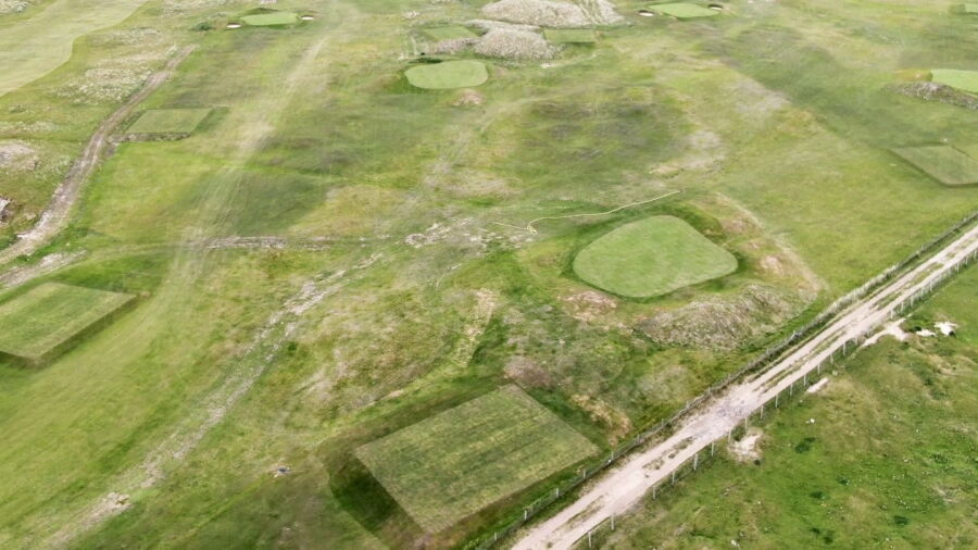Ballyliffin GC - The Pollan Links: Aerial