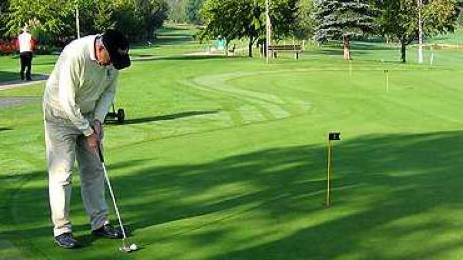 Trier GC: putting green