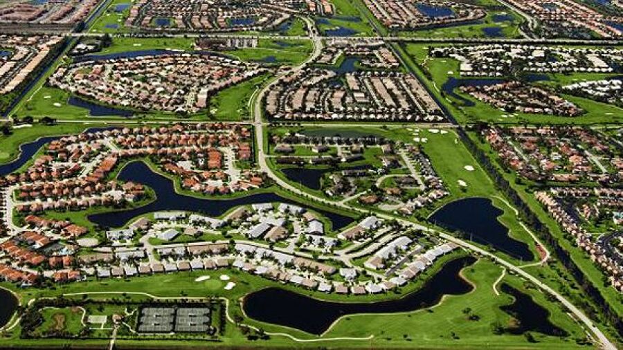 Westchester GCC: Aerial view