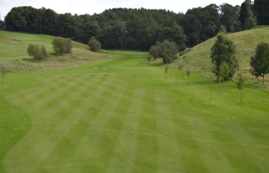 3rd hole at Hawkesyard 