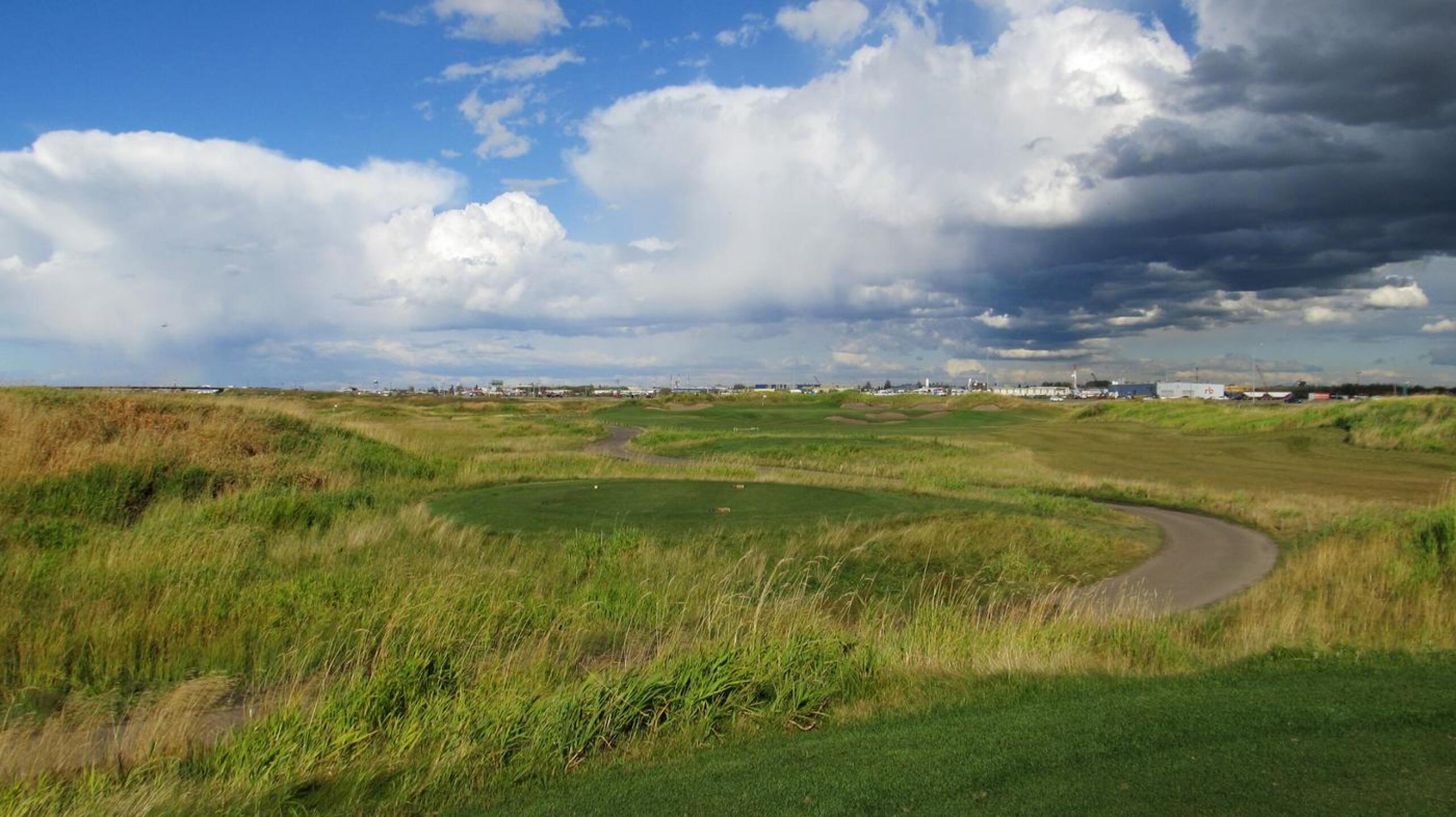 RedTail Landing GC, Hole 17, Par 3, 224 yds (Photo submitted by DYakimec on 03/19/2016)