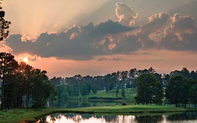 Grand National G.C. - Lake Course - 15th green