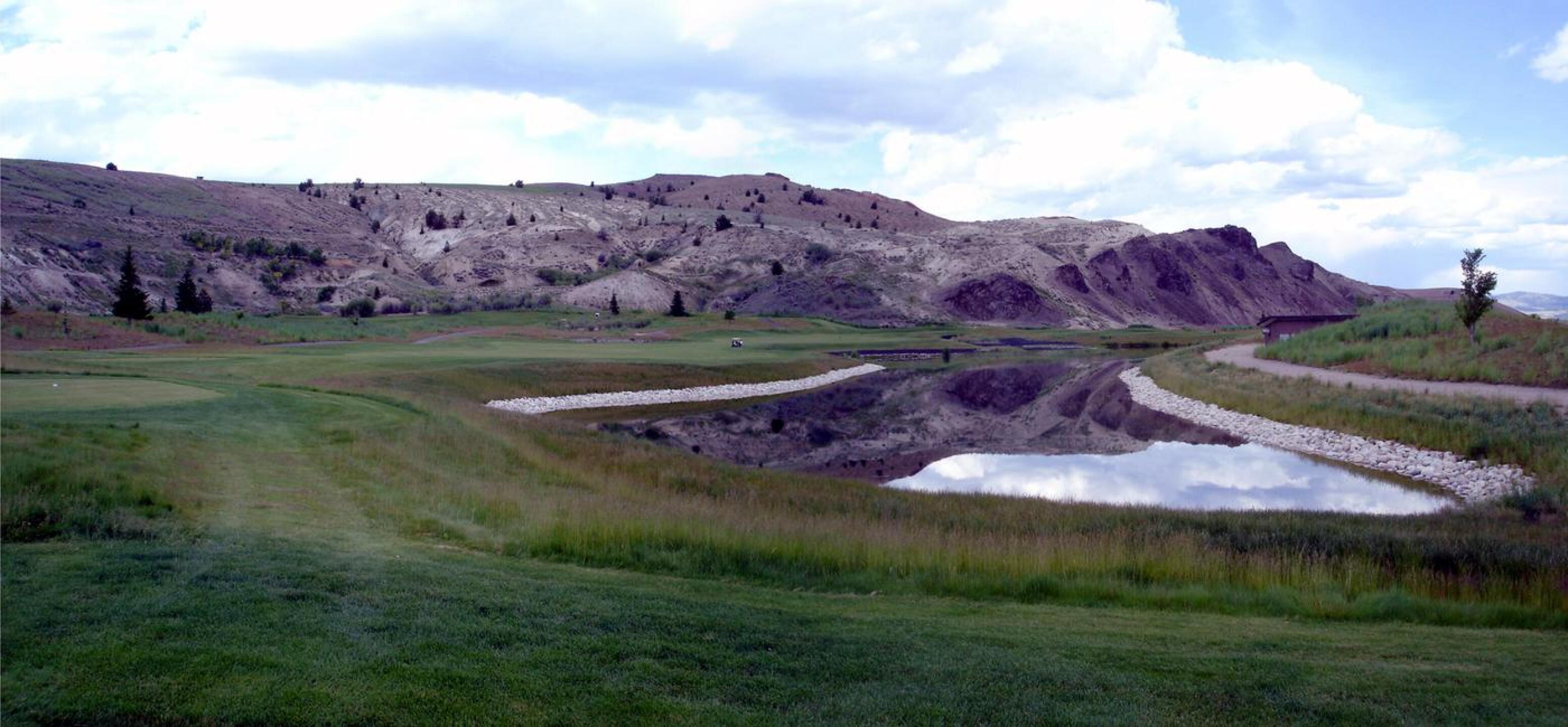 Old Works GC, Hole 16, Par 4, 471 yds (Photo submitted by DYakimec on 03/15/2016)