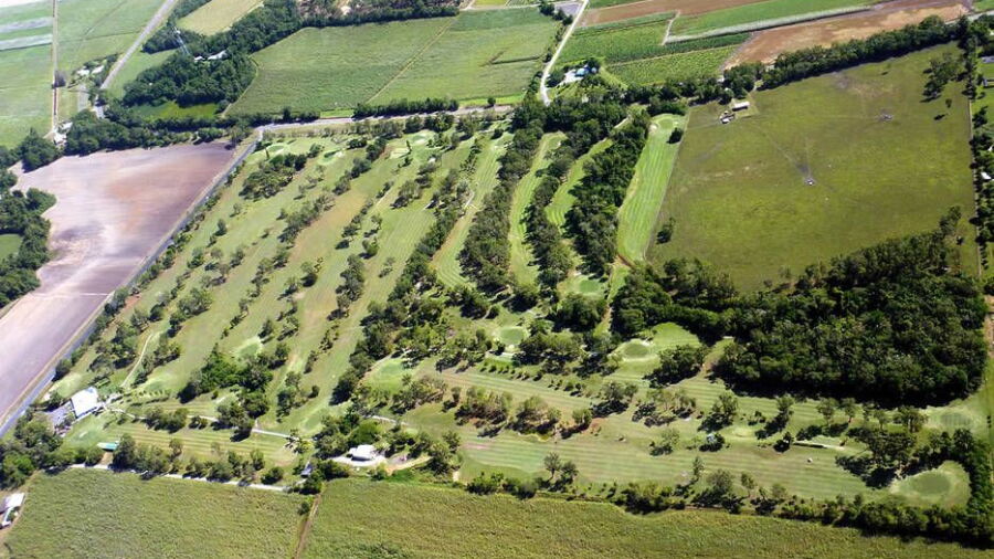 Mossman GC: Aerial view
