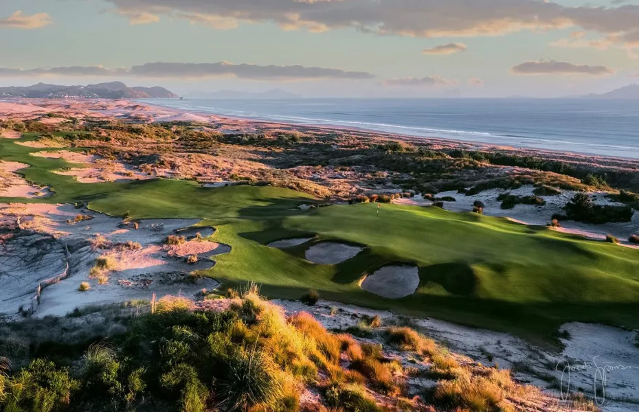 Tara Iti GC: Aerial 