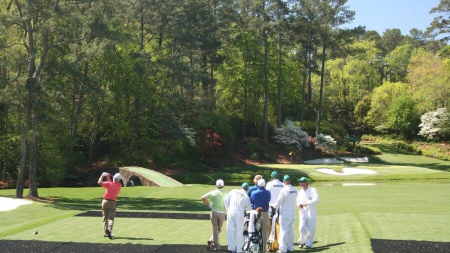 Augusta National - hole 12 - Ben Crenshaw