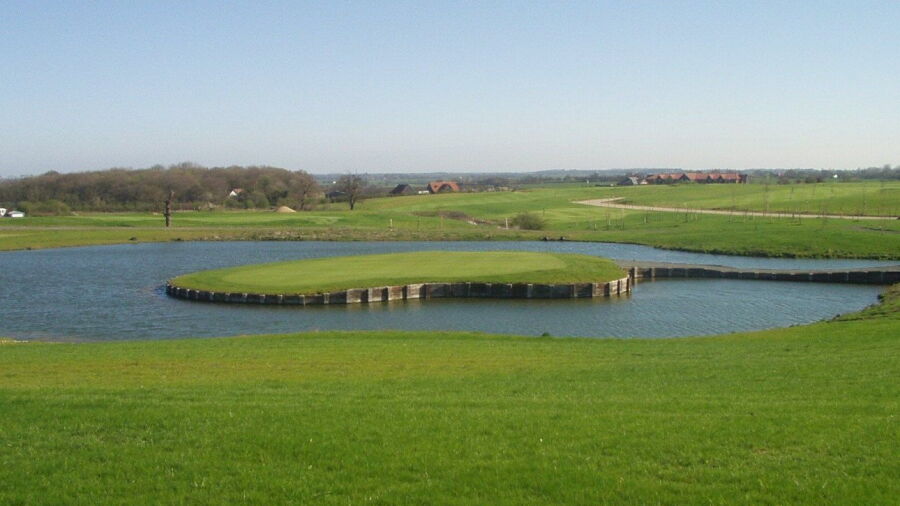 Island green at Blakes GC