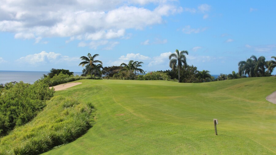 Four Seasons Resort Nevis golf course - hole 9 