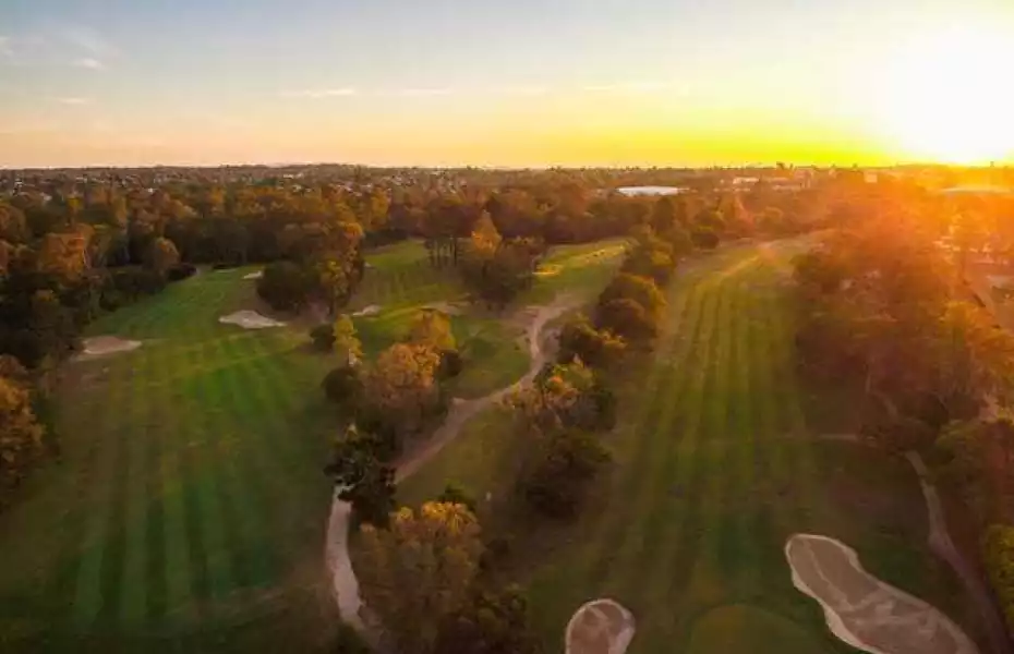 Oxley Golf Club aerial