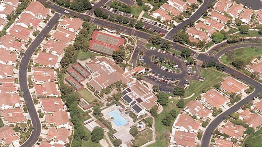 Ocean Hills CC: aerial view