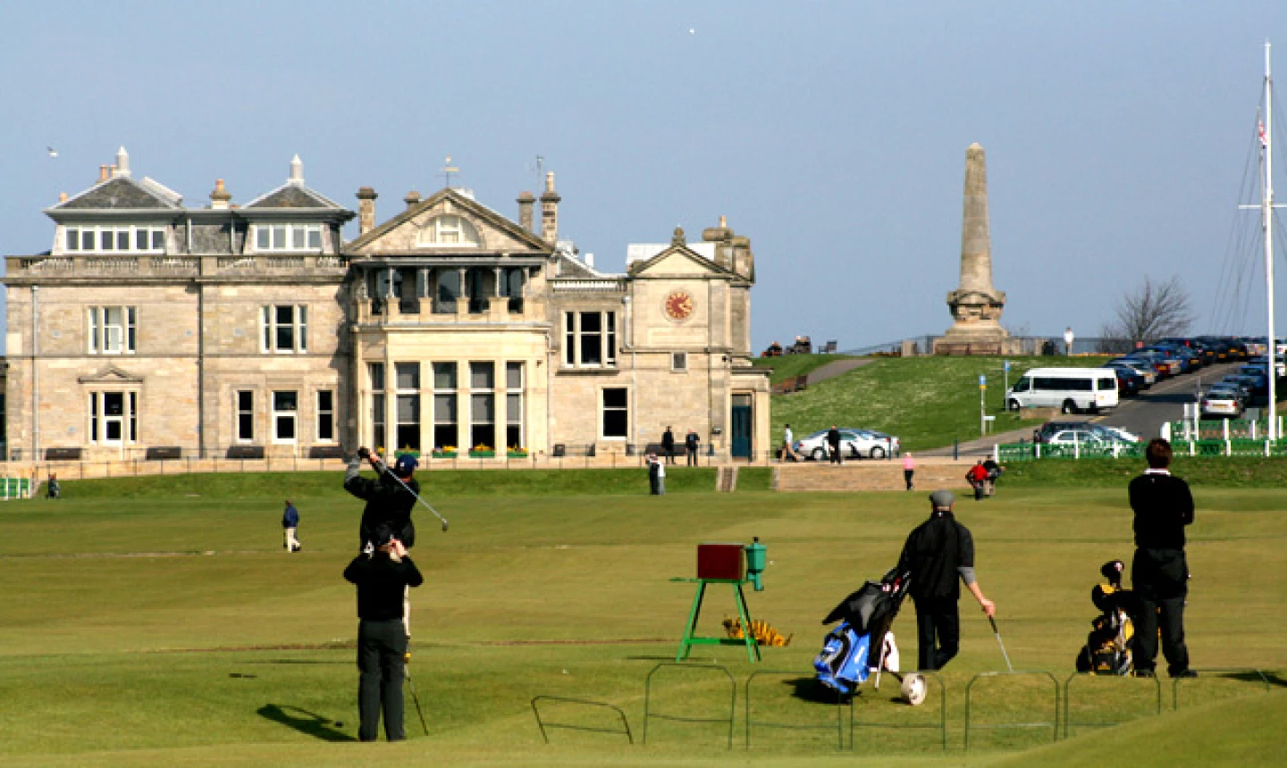 Old Course at St. Andrews - 18th tee