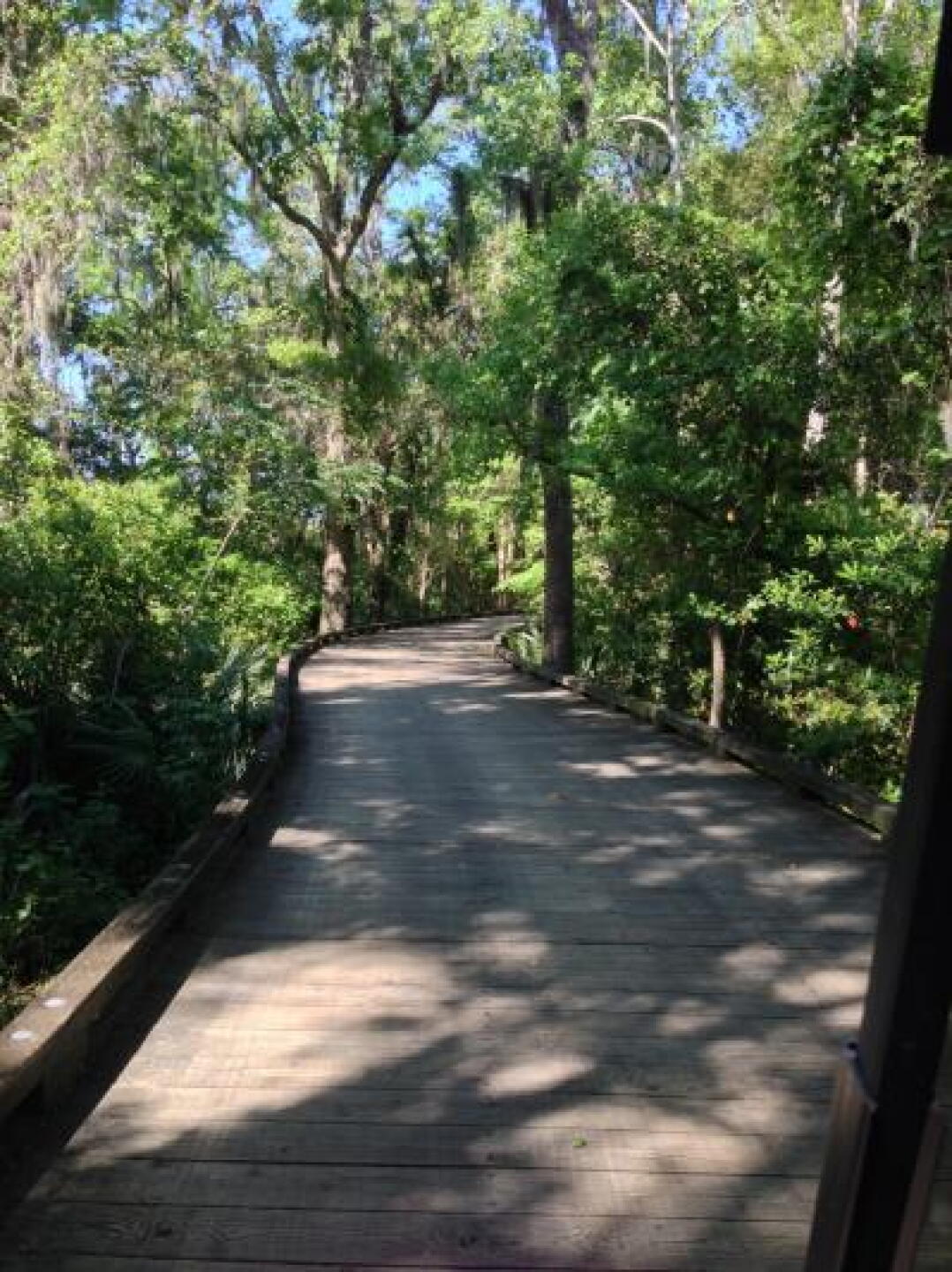 Boardwalk from #1 green to #2 tee. (Photo submitted by u000007030060 on 04/08/2013)