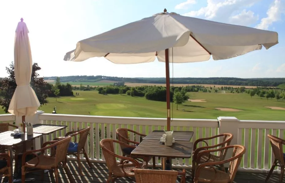 Reichsstadt Bad Windsheim GC: clubhouse terrace