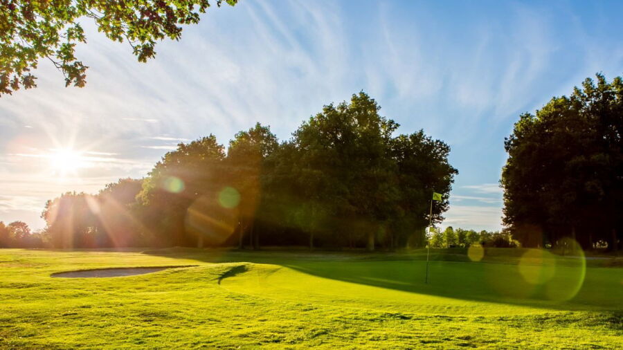 14th green, Mid Herts