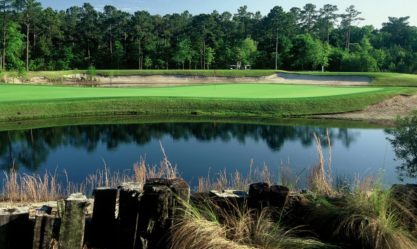 True Blue golf course - no. 3 green