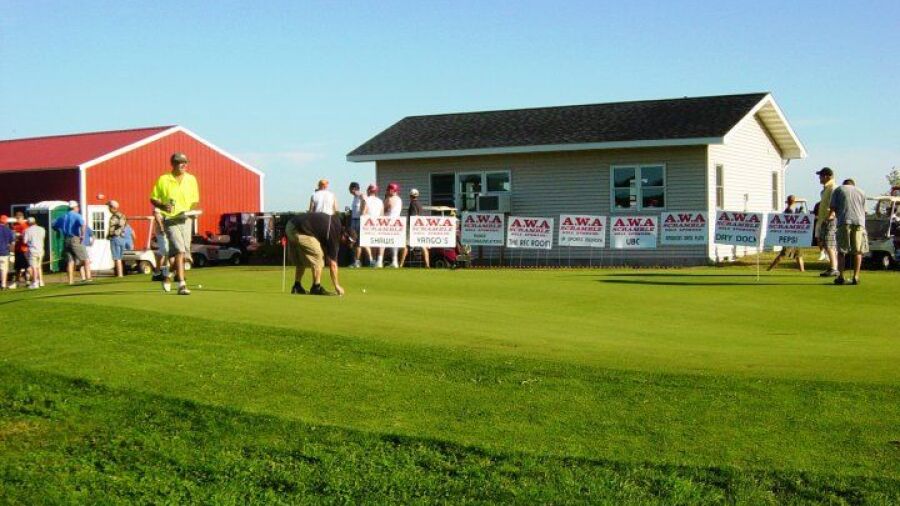 Gentz's Homestead GC: Practice area