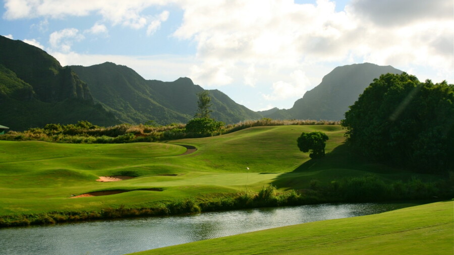 Puakea Golf Course on Kauai - No. 13