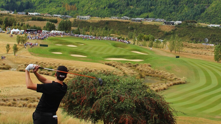 The Hills Golf Club - hole 15