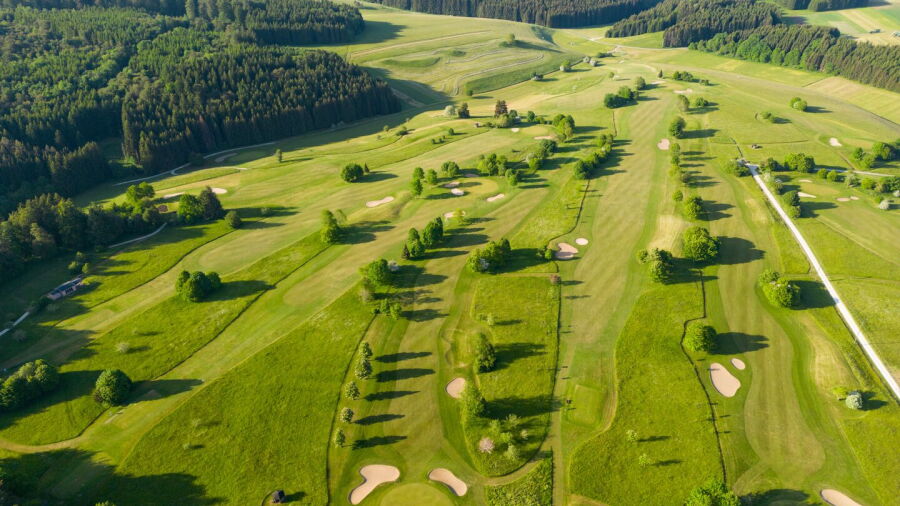 Reutlingen-Sonnenbuehl GC: Aerial