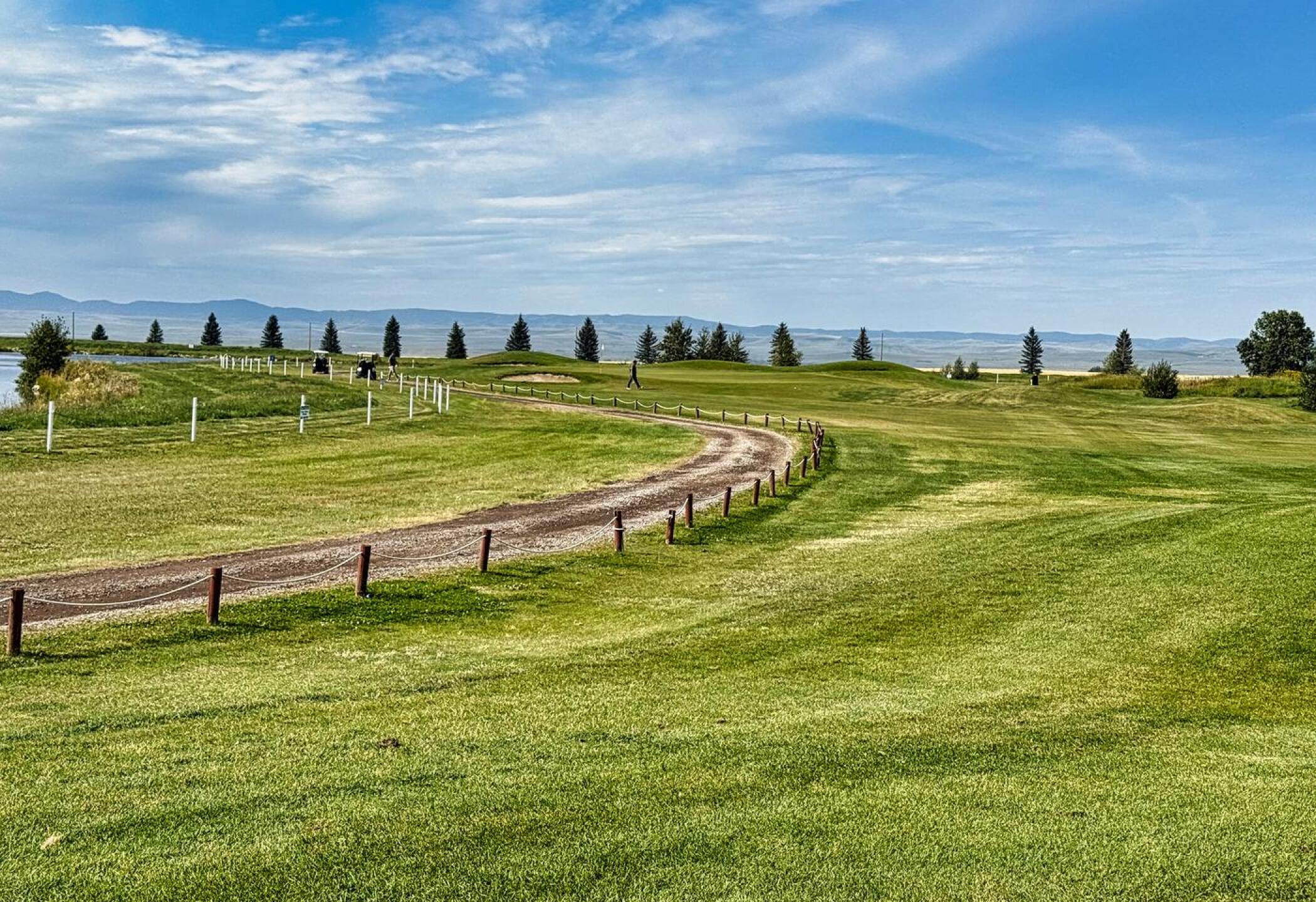 The Bridges at Claresholm GC, Hole 17, Par 3, 149 yds (Photo submitted by DYakimec on 12/10/2025)