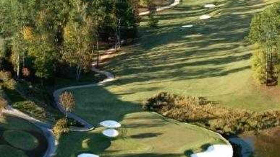 Tara GC at Savannah Lakes: aerial view