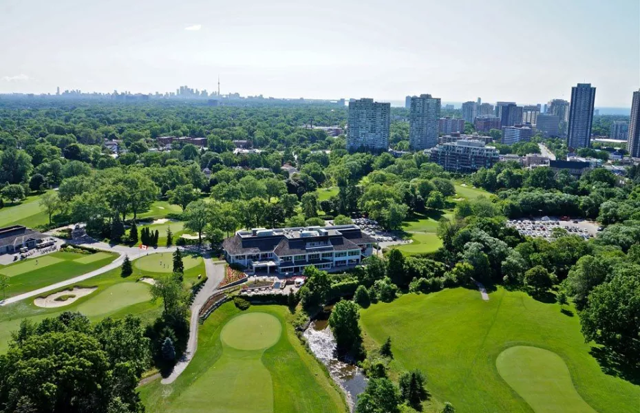 Centennial Park Golf Centre: Aerial view