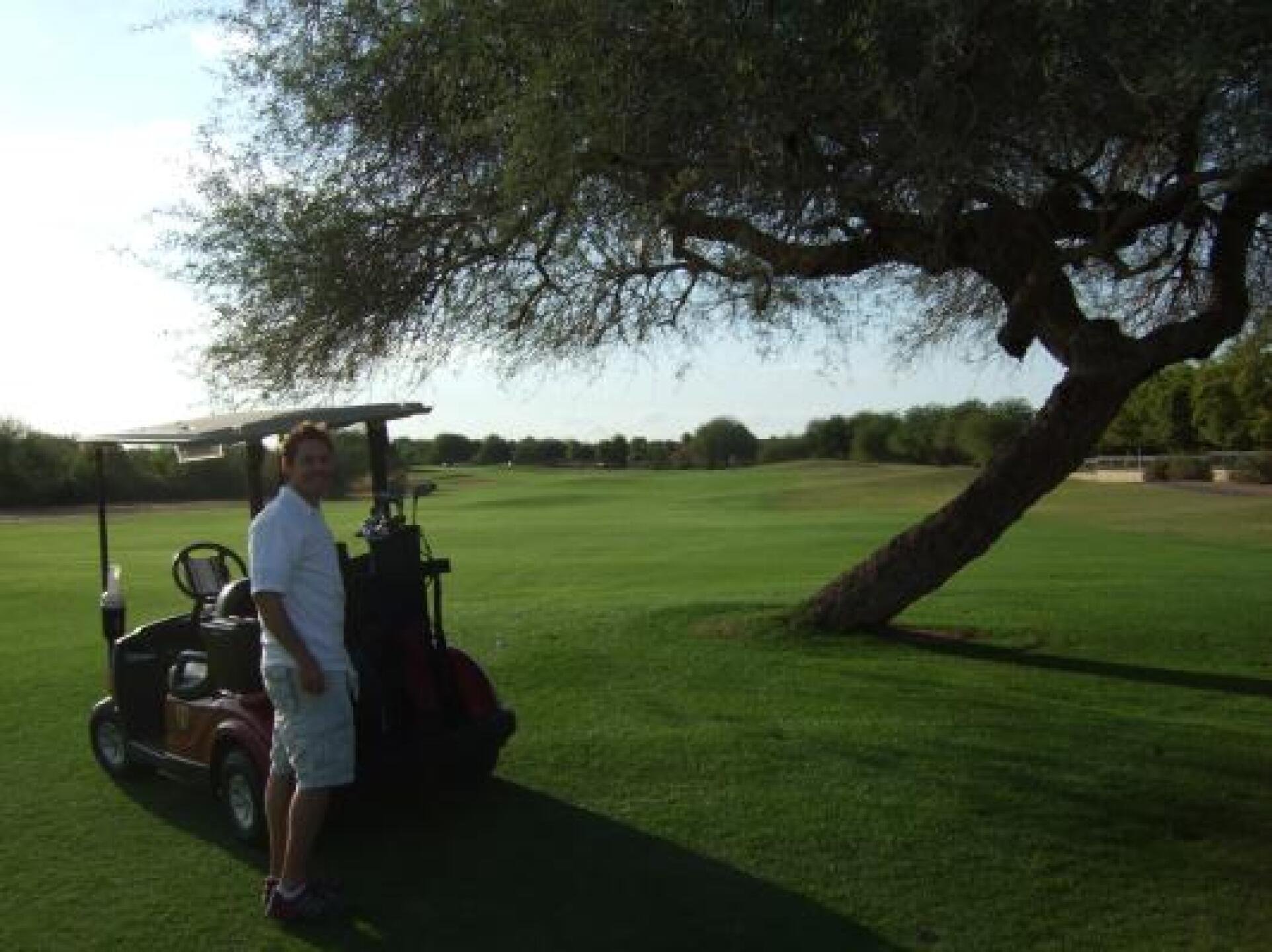 How come I always have to hit my ball here? (Photo submitted by cofgrindr8 on 12/10/2013)