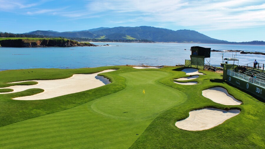 Pebble Beach Golf Links - hole 17 