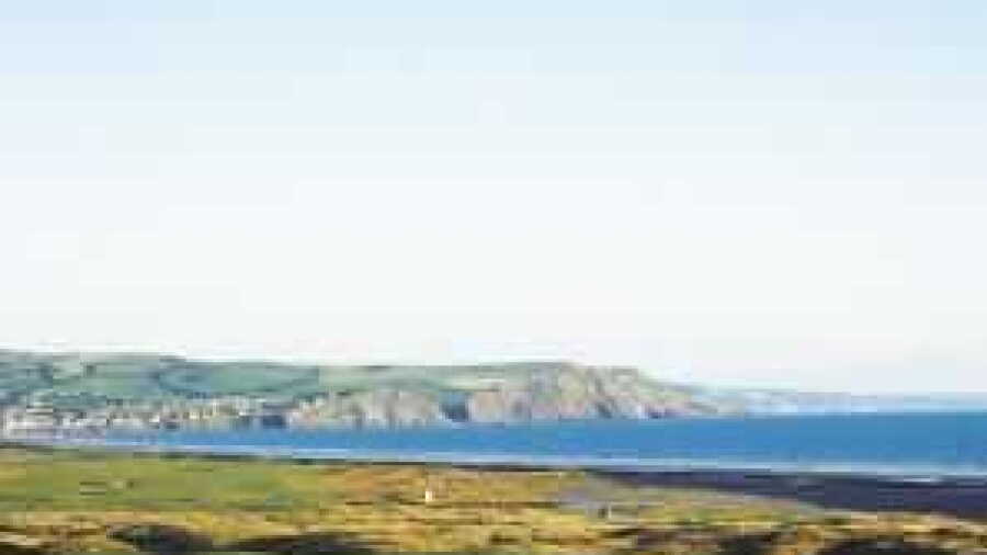 Sea views at Borth and Ynyslas