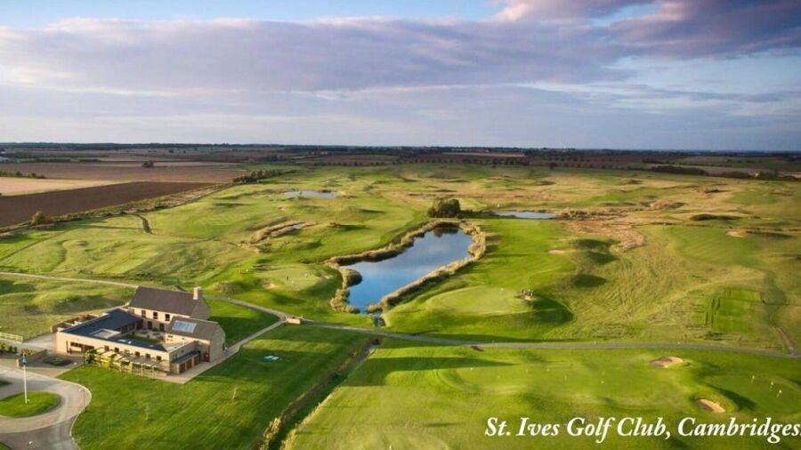 St Ives GC: Aerial