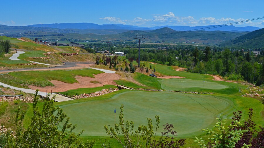Canyons Golf Course - hole 18