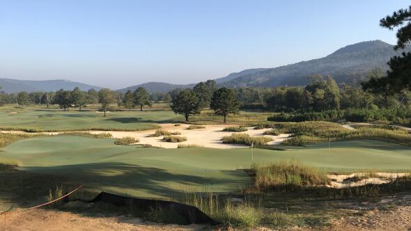 Sweetens Cove view of 9th green