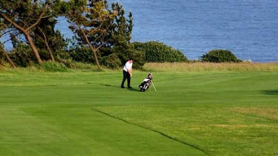 Approach at Walmer & Kingsdown Golf Club